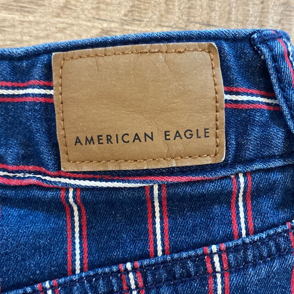 American Eagle Red/White/Blue High Rise Mini Skirt, Women’s size 10 - Picture 9 of 9